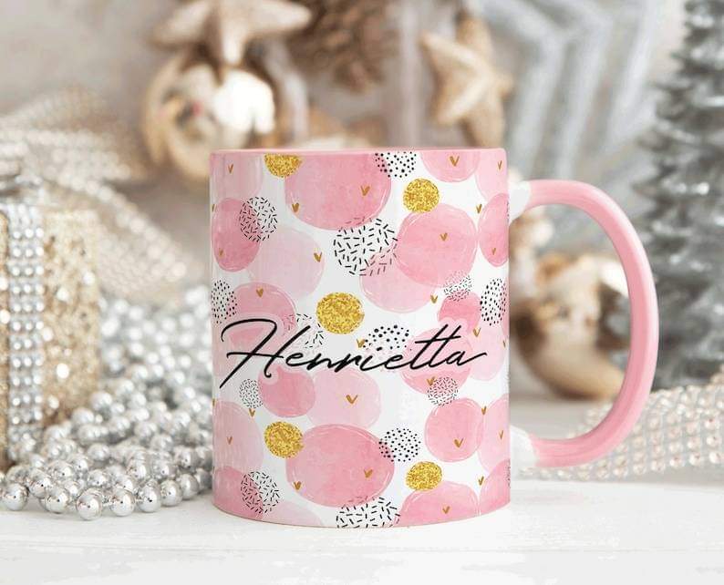 Herrietta Angle Marble Mug