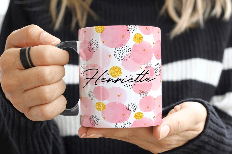 Herrietta Angle Marble Mug