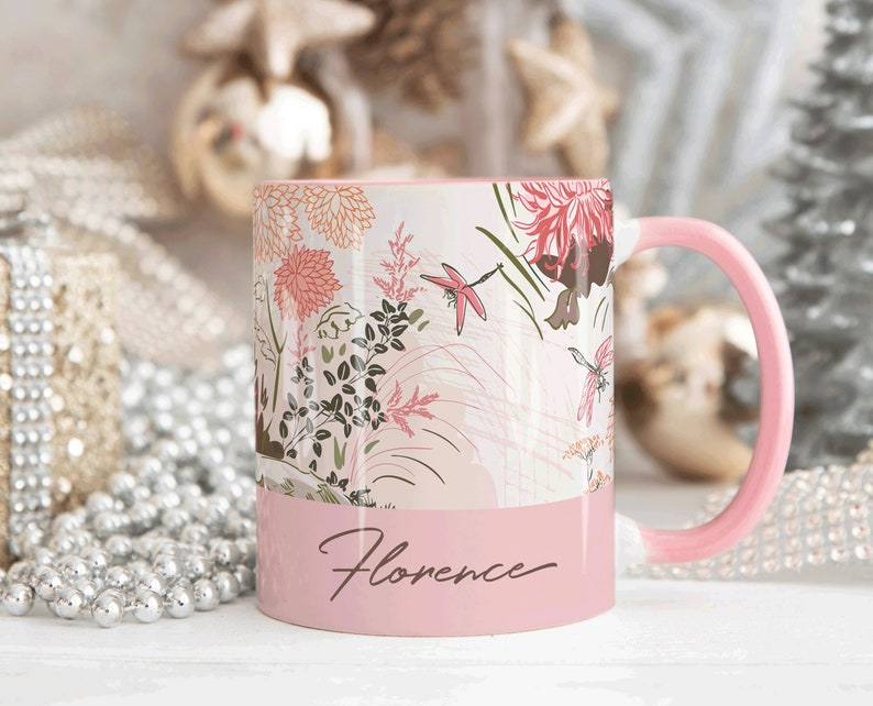 Floral World Art Mug