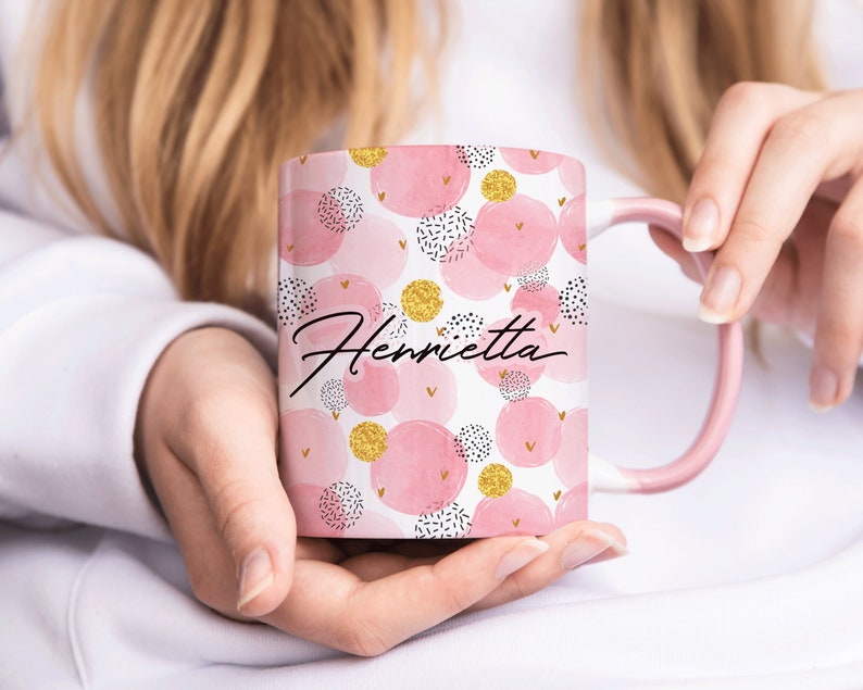 Herrietta Angle Marble Mug