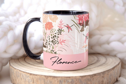 Floral World Art Mug