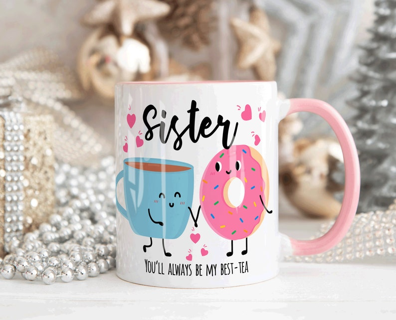 Elegant Sister Bestie Mug Gift