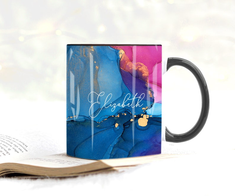 Marvels Art Marble Mug Elizabeth Design