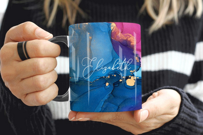 Marvels Art Marble Mug Elizabeth Design